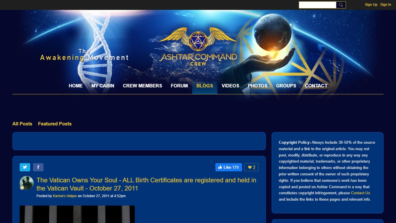 The Vatican Owns Your Soul - ALL Birth Certificates are registered and ...